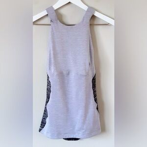 Lululemon | Work It Out Tank - Heathered Black